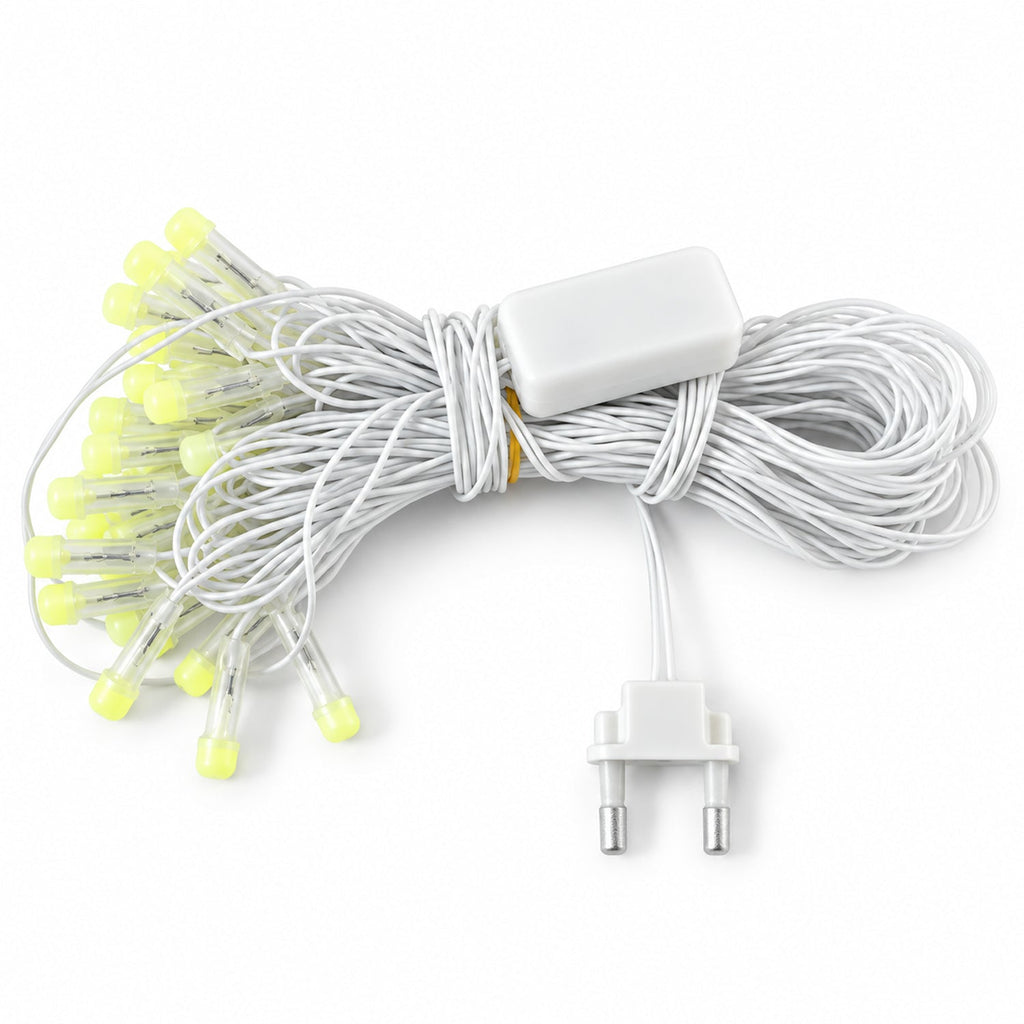 Yellow Led Light Series For Festive Home Decor (10 Mtr Approx)